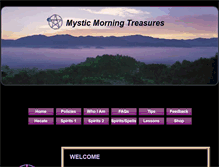 Tablet Screenshot of mysticmorningtreasures.com